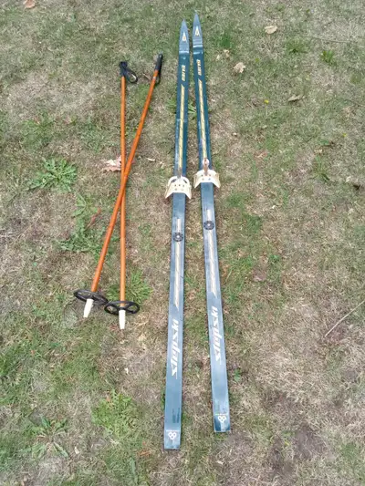 Skis and polls, View more