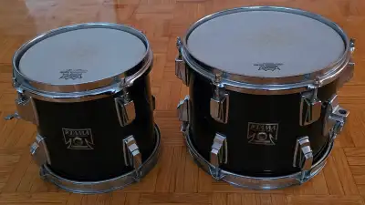 Tama Swingstar 8" and 10" rack toms MIJ with stand, View more