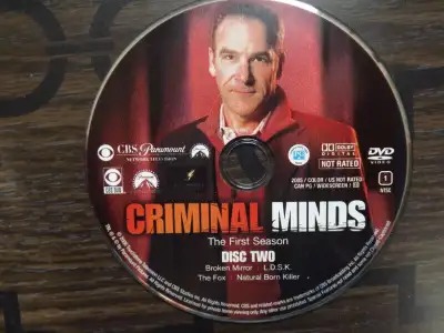 "Criminal Minds" SINGLLE DVD Discs I have for sale the following "Criminal Minds" Single DVD Discs *...