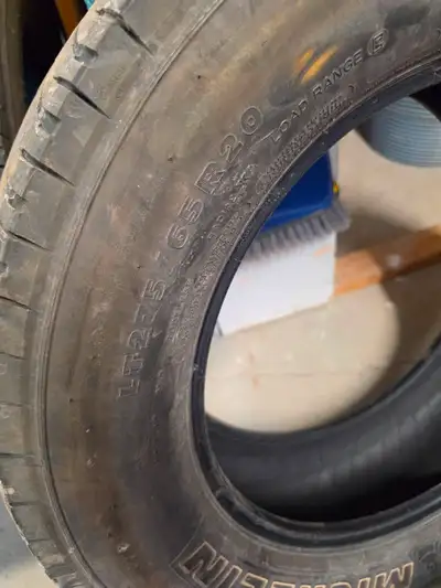 2 Michelin AT/4 LT truck tires For Sale. Size is LT275/65R20. Asking $275 or Best Offer