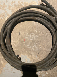 30’ 2/0 welding cable 