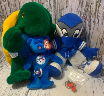Fun Toronto Blue Jays Plush / Keychain Bundle, View more
