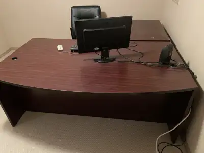 cherry wood desk , View more