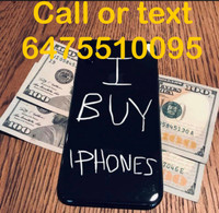 I BUY IPHONES FOR CASH 