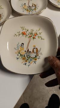 Vintage side plates