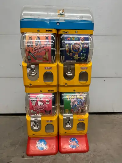 Used Tomy Gacha Toy Capsule Vending Machines, View more