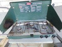 Coleman camp stove - 3 burner