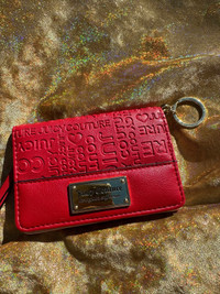 Juicy Couture Wallet & Keychain - Red
