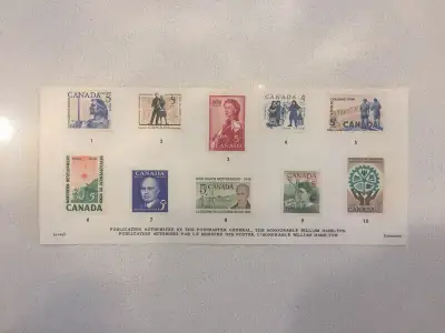 1962 Canada Post Canada Souvenir Card, View more