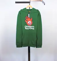 OVO HOT SKULL FOREST GREEN HOODIE 2020 EDITION