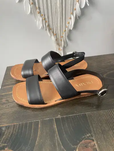 Prada Black Sandals EU 37, View more