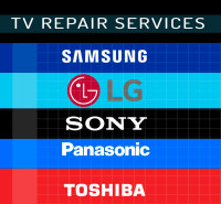 Low cost television repairs / Home service