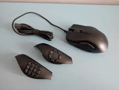 Gaming Mouse - Razer Naga Trinity - WIRED - 16k DPI - Side Plate, View more