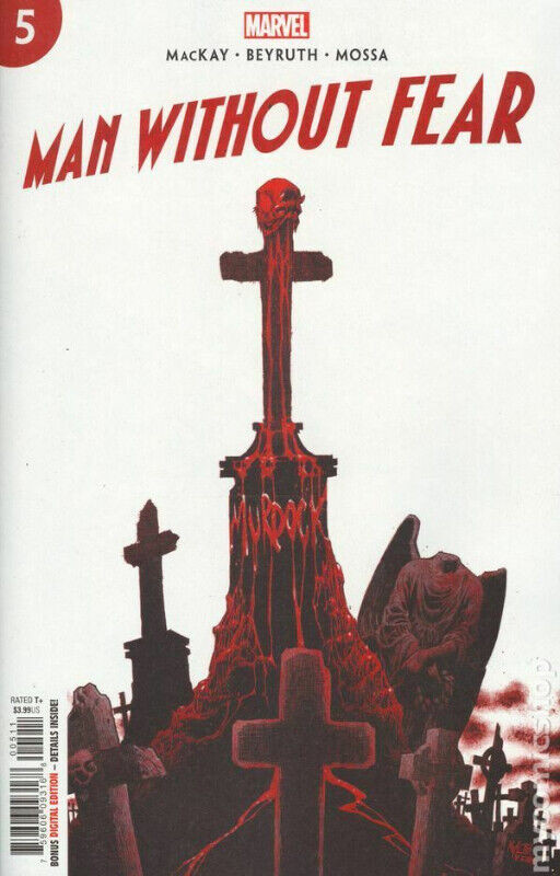 Man Without Fear #5A 2019 MARVEL COMICS MACKAY, BEYRUTH, VF/NM. dans Bandes dessinées  à Longueuil/Rive Sud