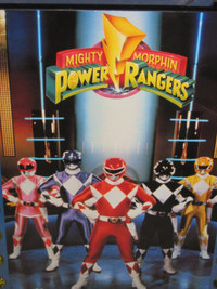 MIGHTY MORPHIN POWER RANGERS LAMINART PICTURE