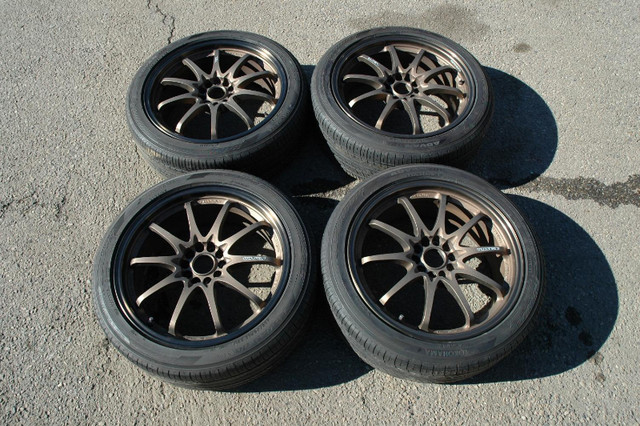 Jdm 19" Rays Volk Racing CE28 Forged (5x114.3) 225/45R19 in Tires & Rims in Calgary