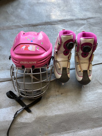 Girls Skates  (Helmet is sold)