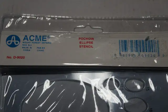 Westcott Oval Template D-9020 in Arts & Collectibles in Woodstock - Image 3