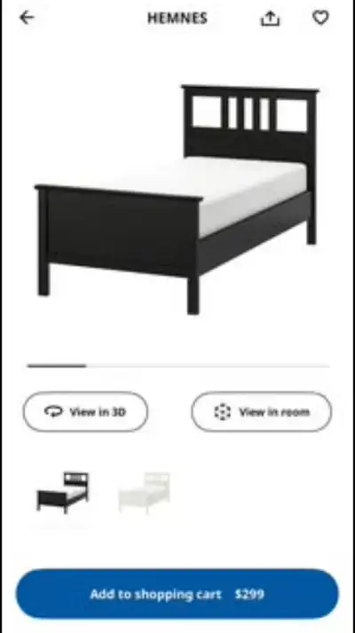 free twin sized bed, View more