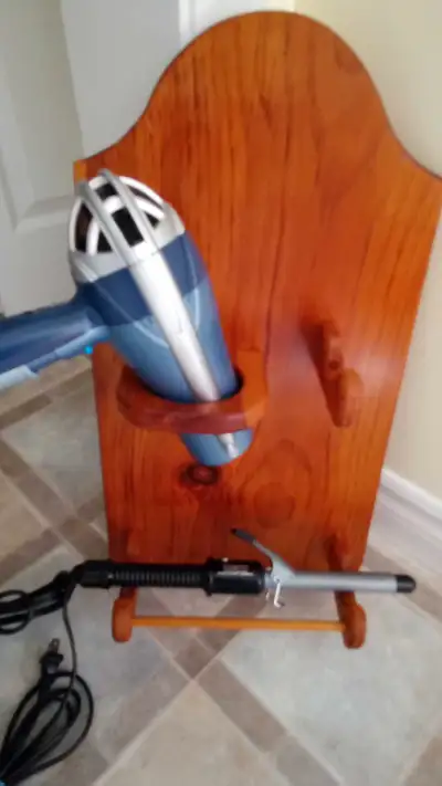 BATHROOM CADDIE FOR HAIR DRYER AND CURLING IRON, View more