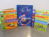 SCHOLASTIC – COLLECTION OF CHILDREN’S HARDCOVER REFERENCE BOOKS