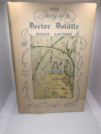 The Story of Doctor Dolittle Hardcover - 1948