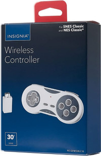 Insignia Wireless Controller for SNES Classic NES Classic Game