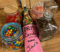 Candy Guess Jars - DRM FUNDRAISER