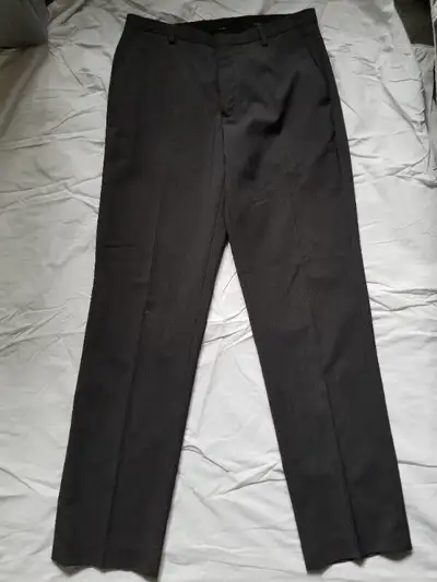 Calvin Klein Grey Dress Pants - 30Wx32L - $15 Chaps Beige Khaki Pants - 32Wx32L - $10 Smoke, pet, co...