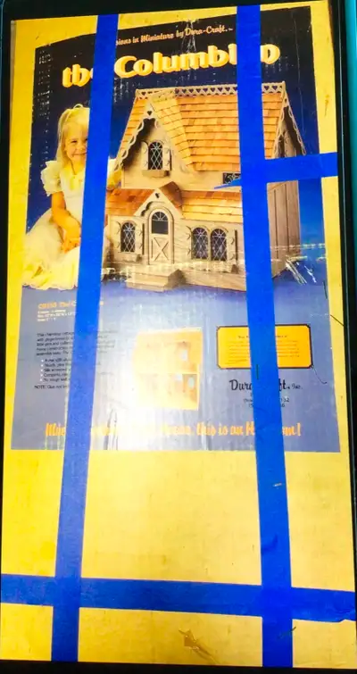 VINTAGE DURACRAFT,   “THE COLUMBIAN” DOLL HOUSE KIT, View more