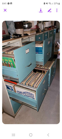 Filing Cabinets to store Albums 