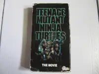 Collectable Teenage MutantNinja Turtles VHS Movie Tested Cir1990