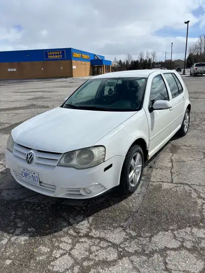 Selling my 2008 Volkswagen Golf City. 5speed manual I bought a truck so I need to get rid of this fo...