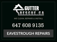 Eavestrough repairs and cleaning