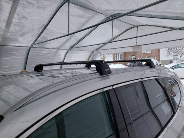 Barres de toit pour Hyundai Santa Fe 2019-24. Qualité supérieure dans Autres pièces et accessoires  à Laval/Rive Nord - Image 2