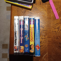 Disney VHS Videos, including: The Little Mermaid and Pochahontas