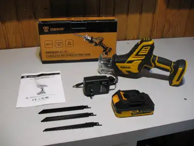 One Hand Cordless  Reciprocation Saw, BRAND NEW, View more
