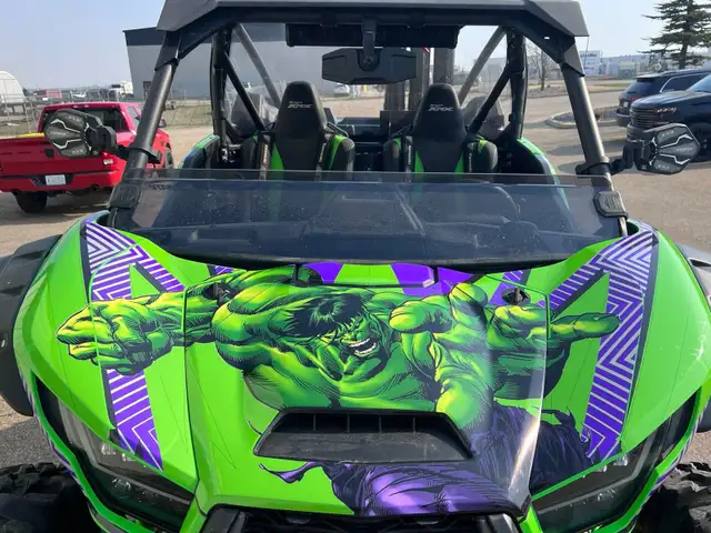 2020 Kawasaki KRX 1000 – Incredible Hulk Edition in ATVs in Red Deer - Image 5