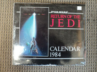 Vintage Star Wars Calendar 1984 *NEW IN SHRINKWRAP*