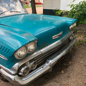 1958 Chevy Delray restoration project