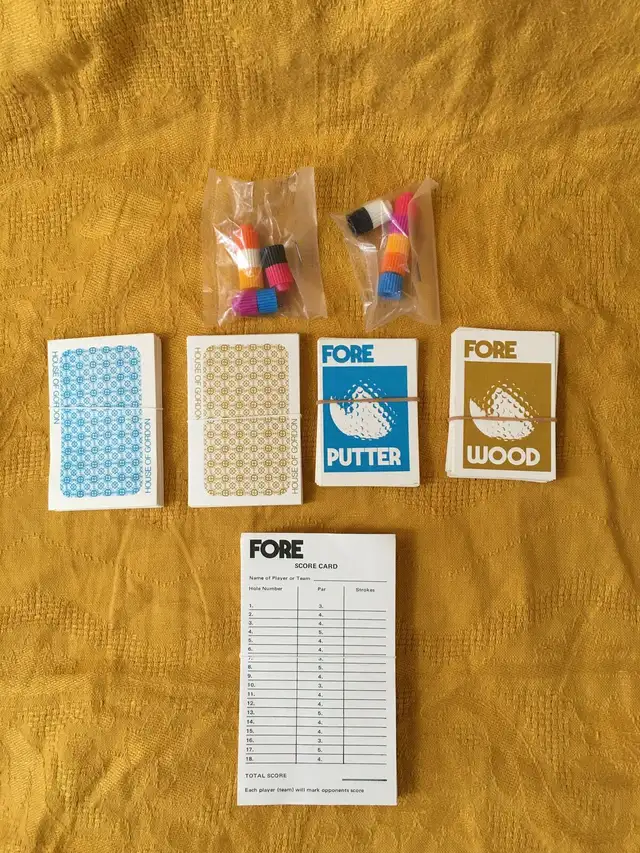 Fore - Golf Board game ( by House of Gordon ) (c) 1971 in Toys & Games in Mississauga / Peel Region - Image 6