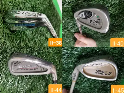 7 – GOLF SINGLE IRONS - High End to Entry Level –See Description Click the “Show More” Button Below...