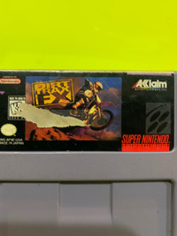 SNES Dirt Trax Fx Game