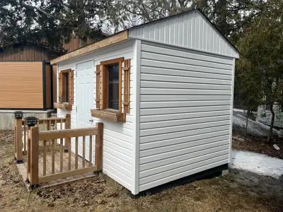 Charming 8' x 12' Garden Cottage Shed – More Than Just Storage!, View more