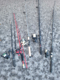 Fishing rods,