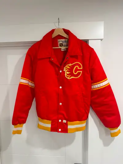 80’s Vintage Calgary Flames Jacket - Men’s L, View more