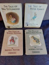 Beatrix Potter - 4 Peter Rabbit Books