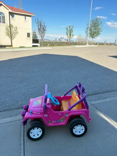 Barbie Jeep Power Wheel, View more