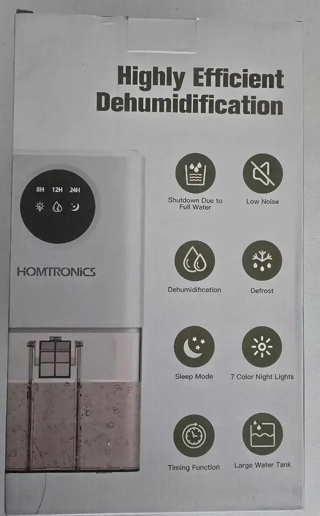 Homtronics Dehumidifier 537090689535856641