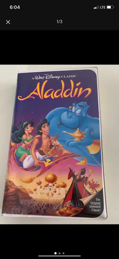 Aladdin VHS, View more